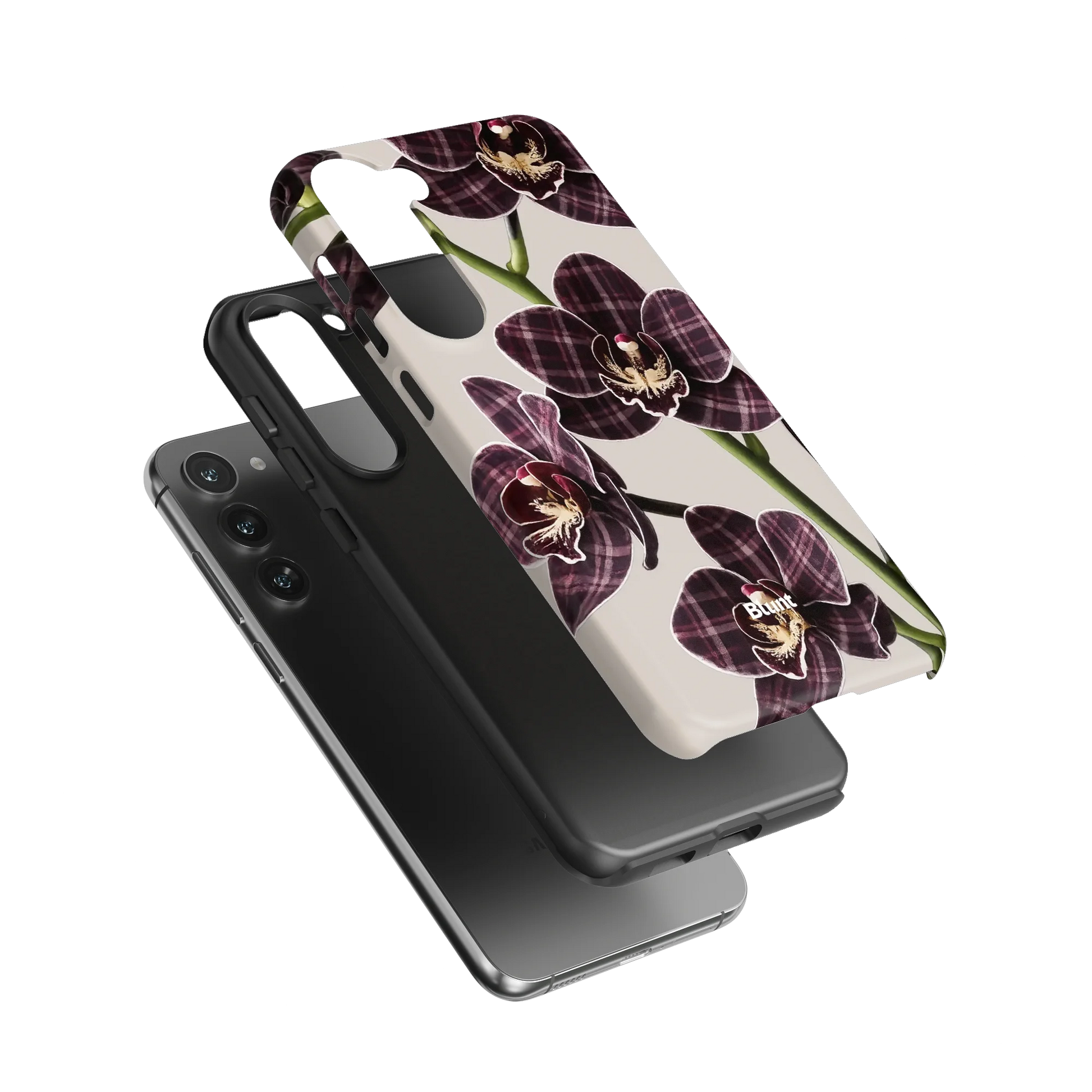 Petal-Plaid-samsung-case-Galaxy S23 Plus-3