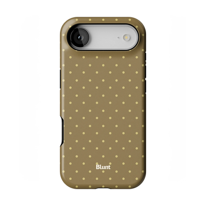 Olive Dot iPhone Case