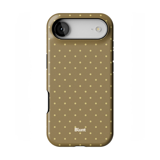 Olive Dot iPhone Case