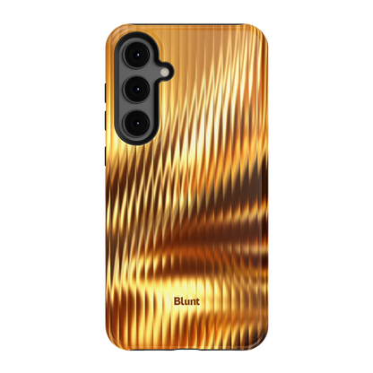 Golden Ripple Samsung Case