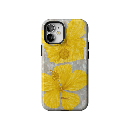 Yellow Coconut Bloom iPhone Case gallery - Iphone_12_Mini_Air_Plus_1
