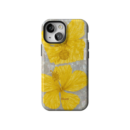 Yellow Coconut Bloom iPhone Case gallery - Iphone_13_Mini_Air_Plus_1