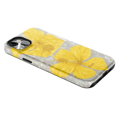 Yellow Coconut Bloom iPhone Case gallery - Iphone_14_Mini_Air_Plus_2
