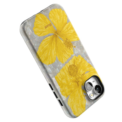 Yellow Coconut Bloom iPhone Case gallery - Iphone_14_Mini_Air_Plus_5
