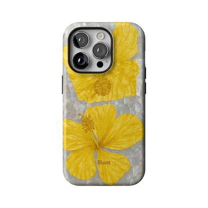 Yellow Coconut Bloom iPhone Case gallery - Iphone_14_Pro_1