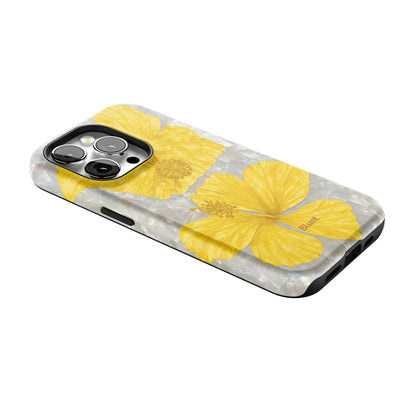 Yellow Coconut Bloom iPhone Case gallery - Iphone_14_Pro_2