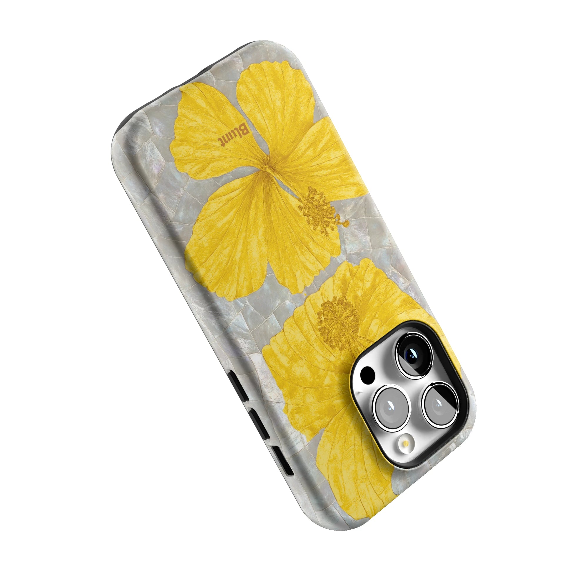 Yellow Coconut Bloom iPhone Case gallery - Iphone_14_Pro_5
