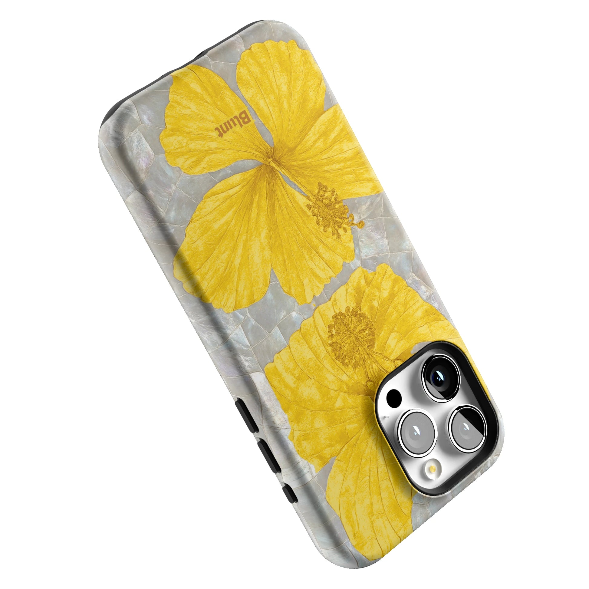 Yellow Coconut Bloom iPhone Case gallery - Iphone_15_Pro_Max_5