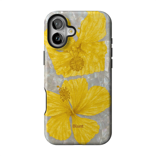 Yellow Coconut Bloom iPhone Case gallery - Iphone_16_Mini_Air_Plus_1