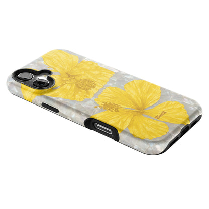 Yellow Coconut Bloom iPhone Case gallery - Iphone_16_Mini_Air_Plus_2