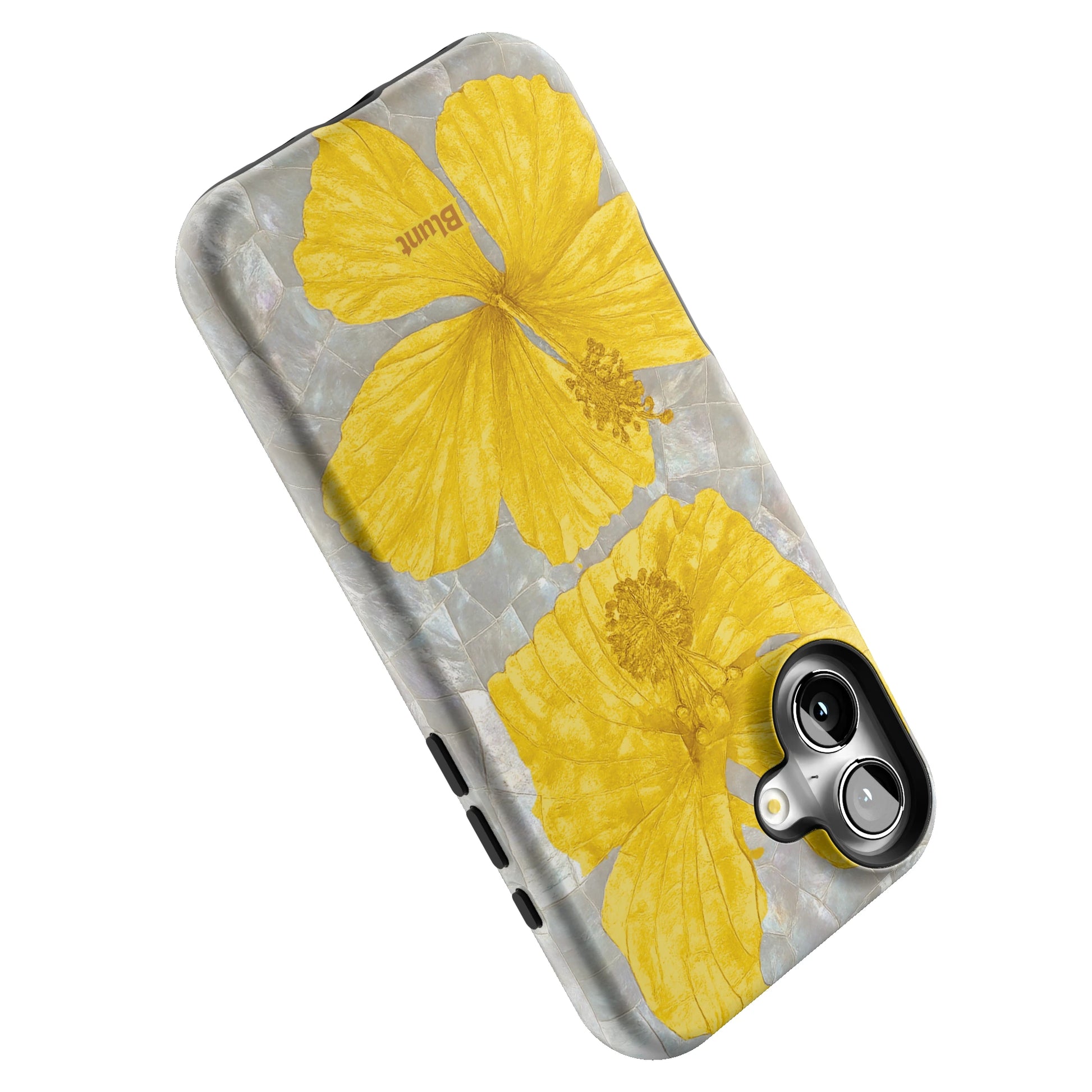 Yellow Coconut Bloom iPhone Case gallery - Iphone_16_Mini_Air_Plus_5