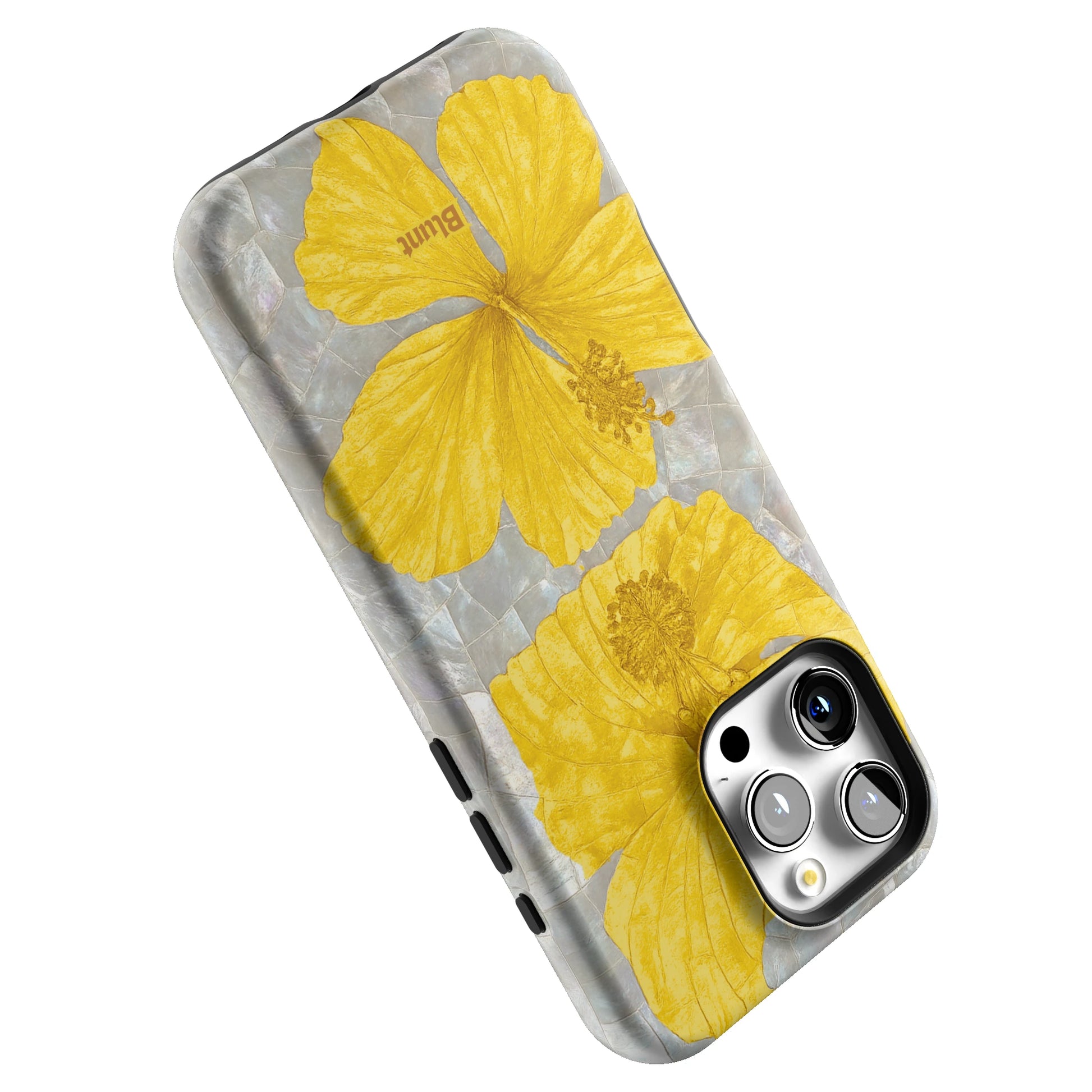 Yellow Coconut Bloom iPhone Case gallery - Iphone_16_Pro_Max_5