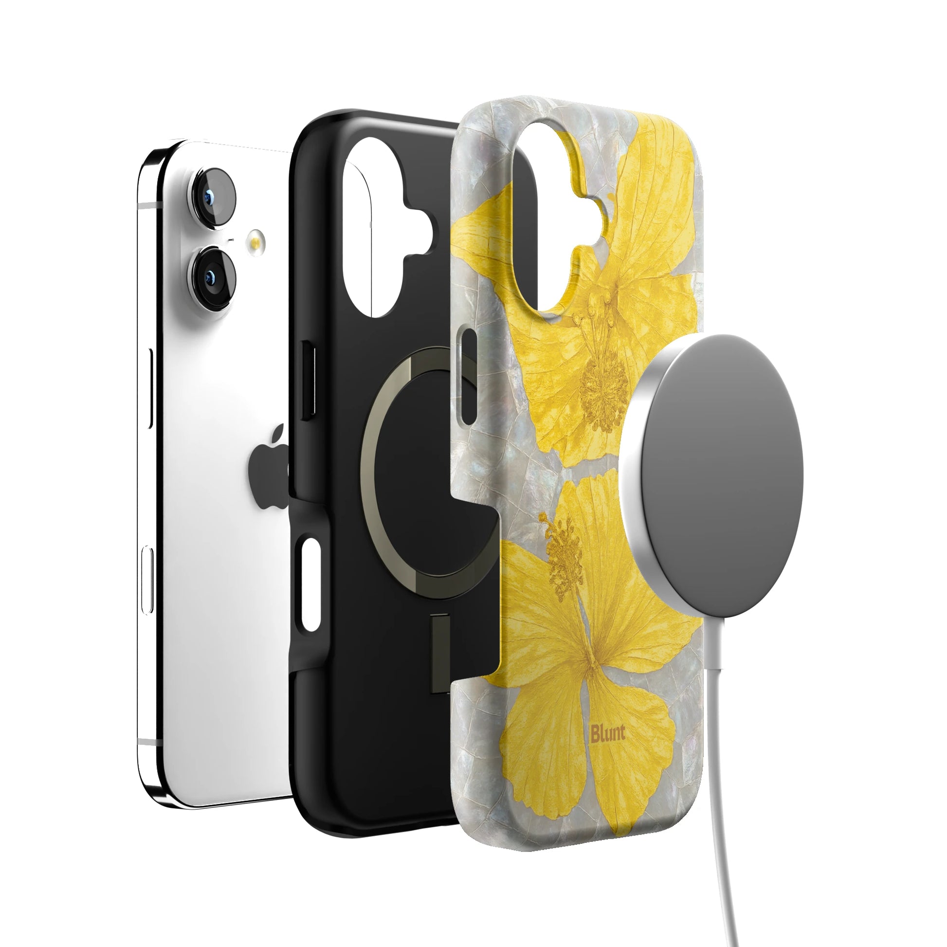 Yellow Coconut Bloom iPhone Case gallery - Iphone_17_Iphone_4