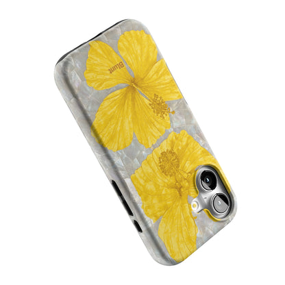 Yellow Coconut Bloom iPhone Case gallery - Iphone_17_Iphone_5