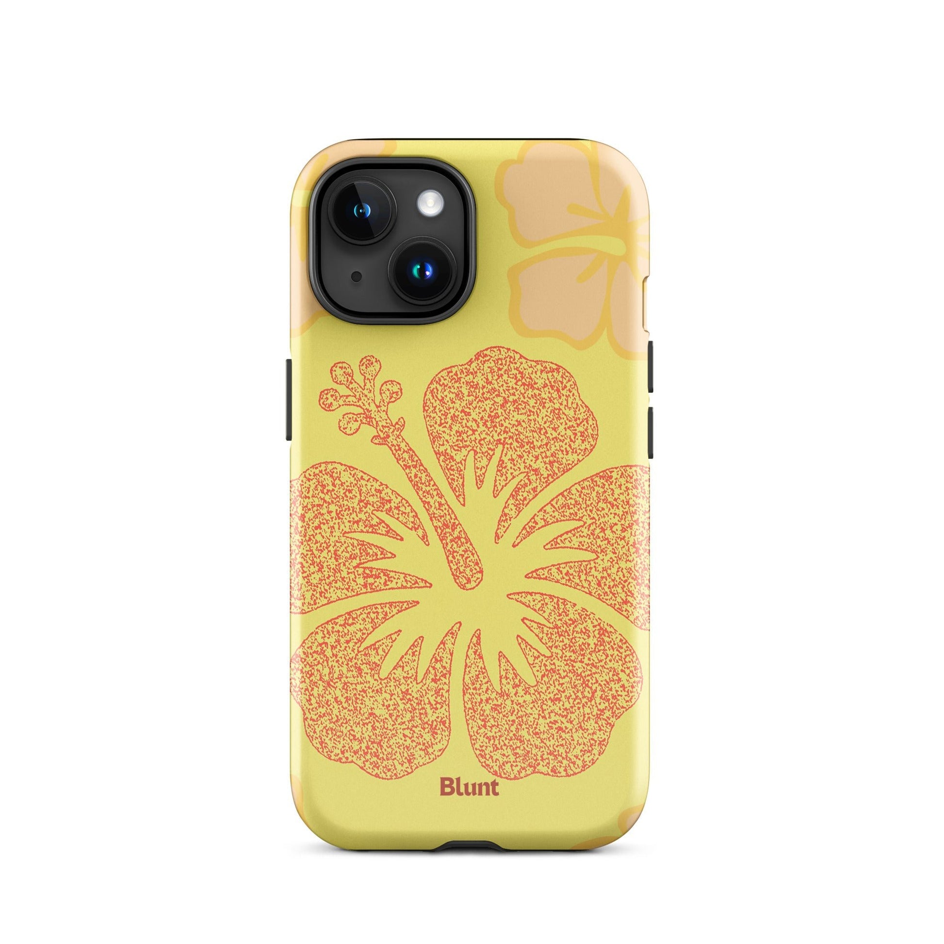 Yellow Hibiscus iPhone Case - Blunt Cases