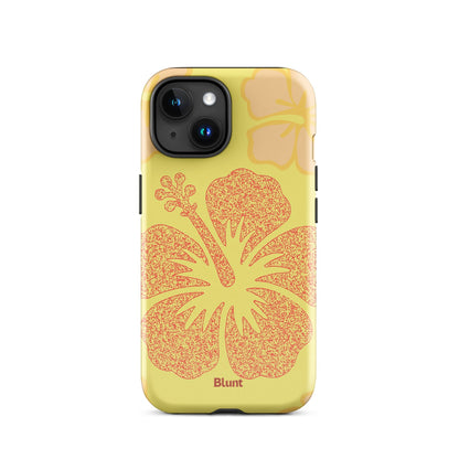 Yellow Hibiscus iPhone Case - Blunt Cases
