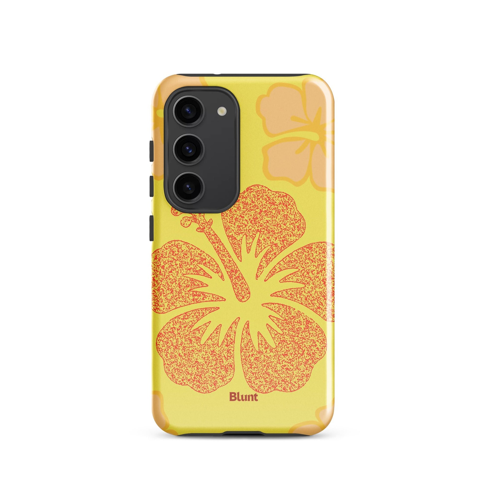 Yellow Hibiscus Samsung Case - Blunt Cases