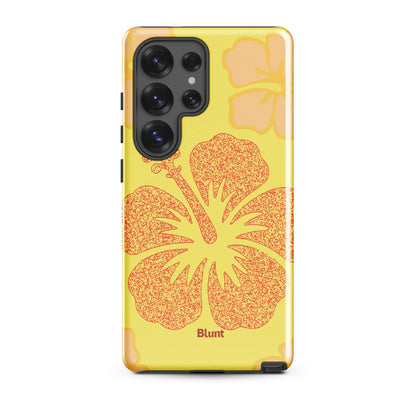 Yellow Hibiscus Samsung Case - Blunt Cases