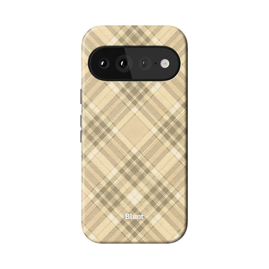 Yellow Plaid Pixel Case - Blunt Cases