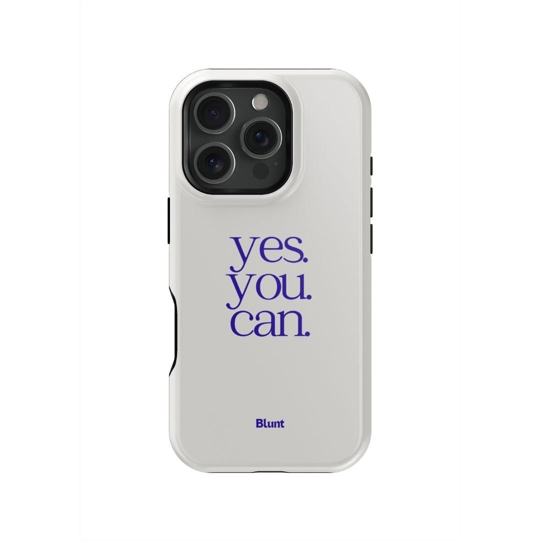 Yes You Can iPhone Case - blunt cases