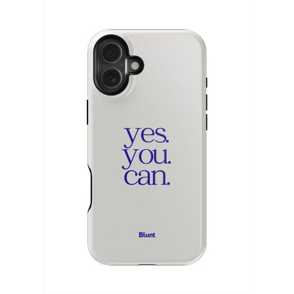 Yes You Can iPhone Case - blunt cases