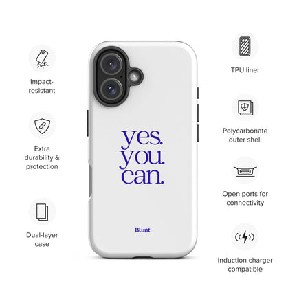 Yes You Can iPhone Case - Blunt Cases