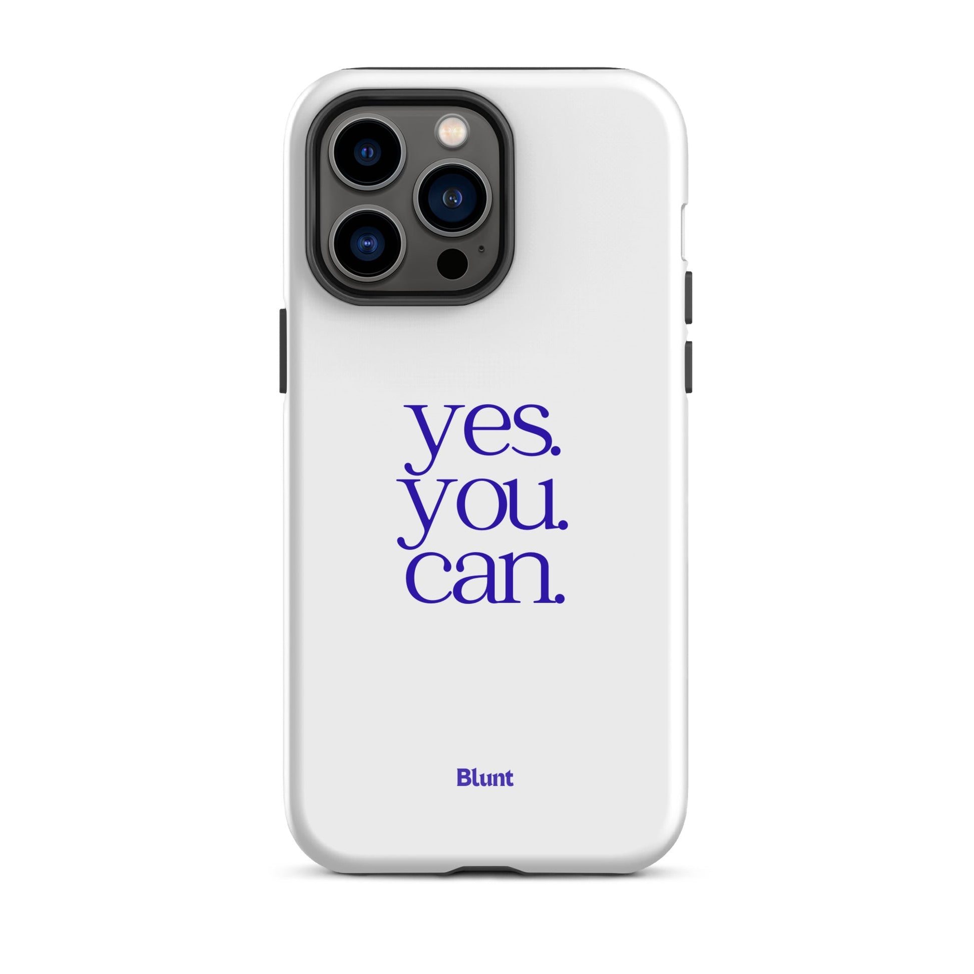 Yes You Can iPhone Case - blunt cases