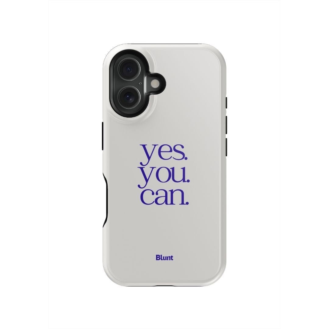 Yes You Can iPhone Case - blunt cases