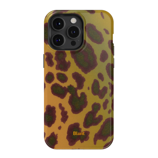 Cranberry Cheetah iPhone Case