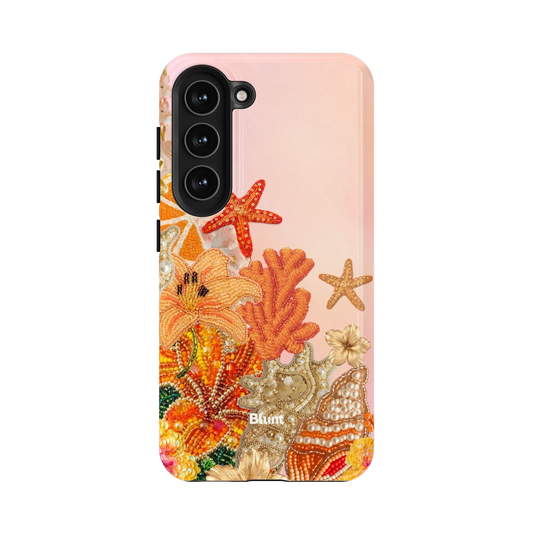 Peach-Treasures-samsung-case-Galaxy S23-1
