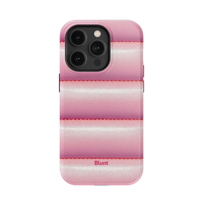 Pink Puffer iPhone Case