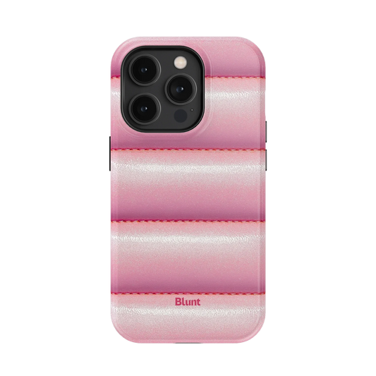 Pink Puffer iPhone Case