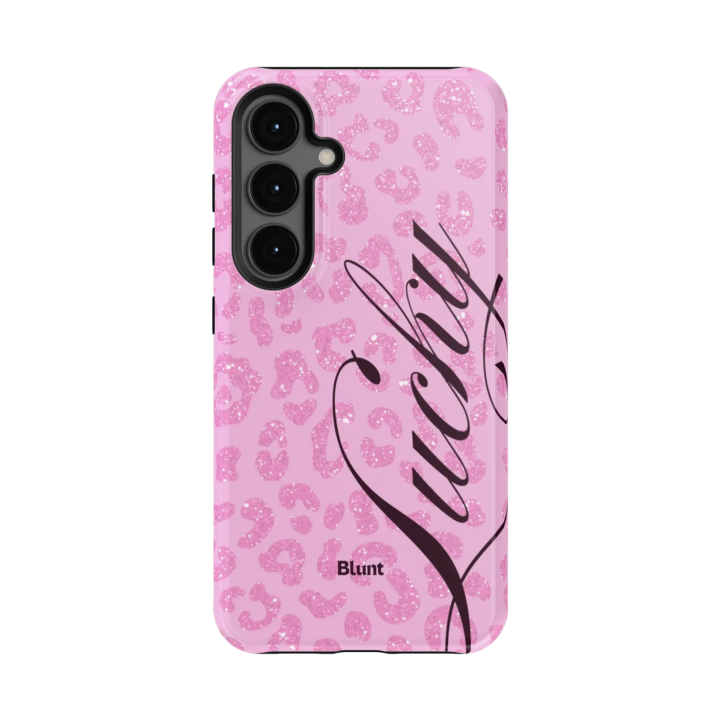 Pink Cheetah Lucky Samsung Case