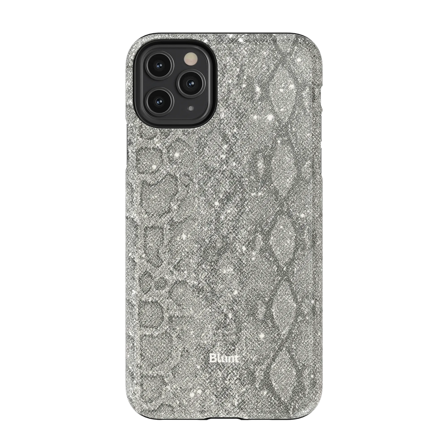 Silver Python iPhone Case