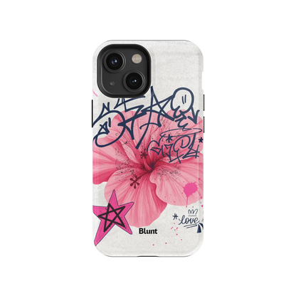 Grafitti Blossom iPhone Case