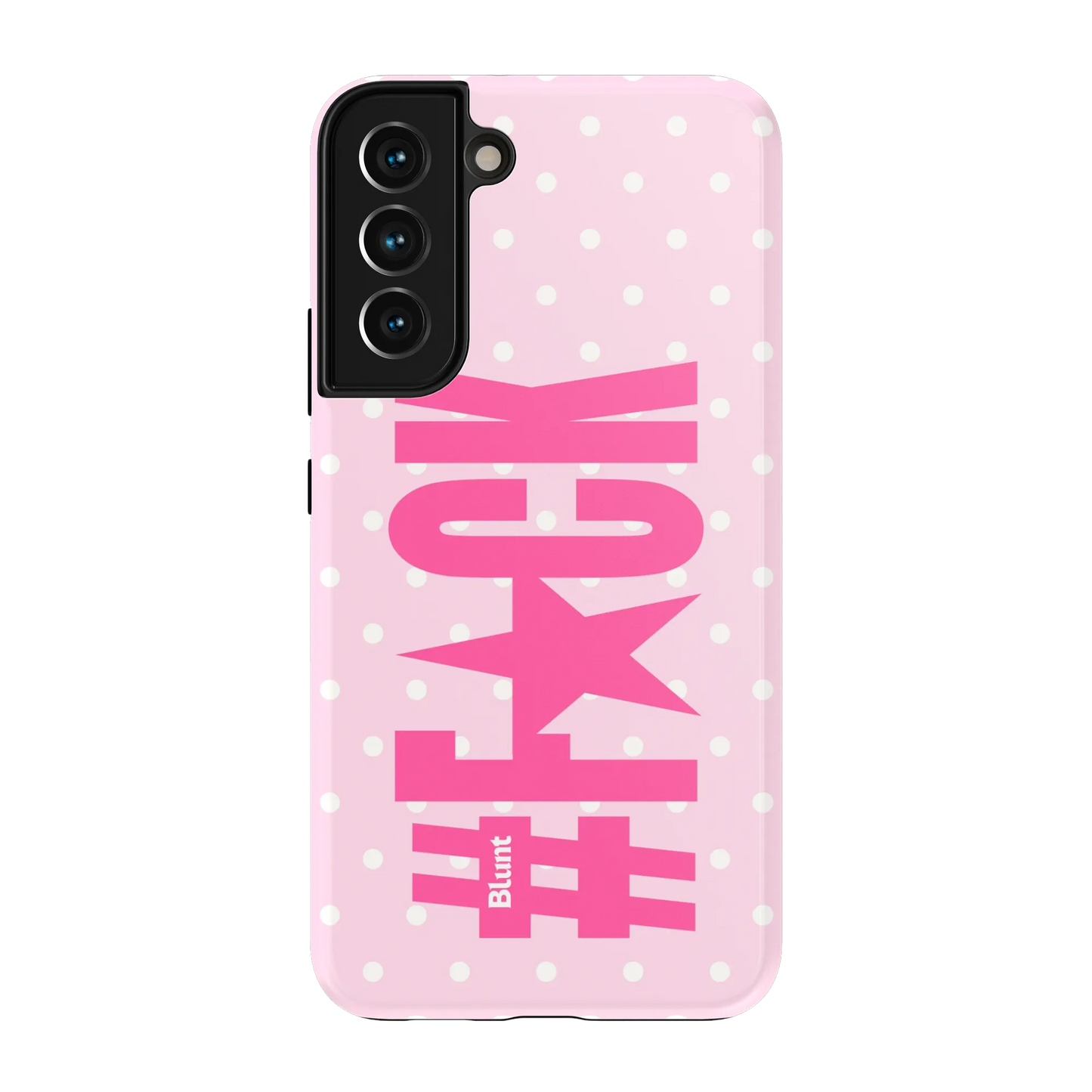 Pink Polka Riot Samsung Case