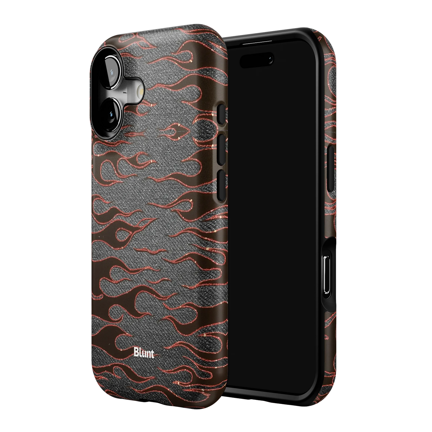 Steel Flame iPhone Case