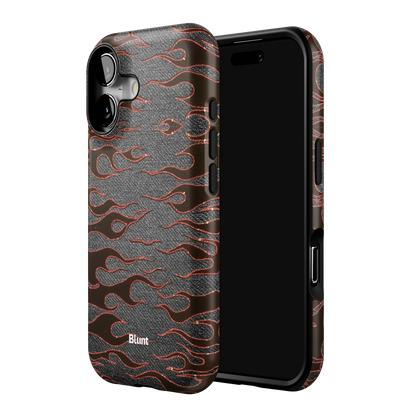 Steel Flame iPhone Case