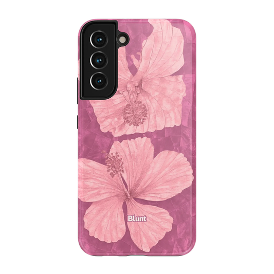 Pink Coconut Bloom Samsung Case