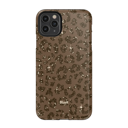 Brown Cheetah Print iPhone Case