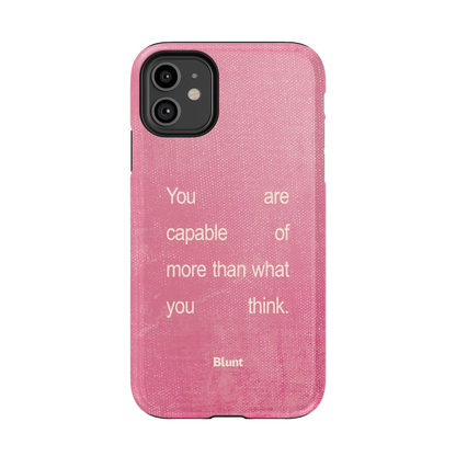 Capable Girl iPhone Case
