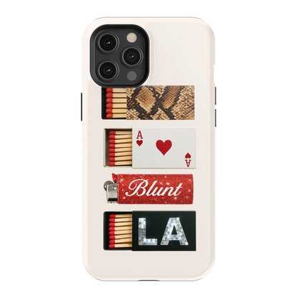 Cream Match iPhone Case
