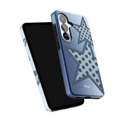 Blue-Polka-Star-samsung-case-Galaxy S26-5
