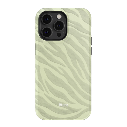 Sage Zebra iPhone Case