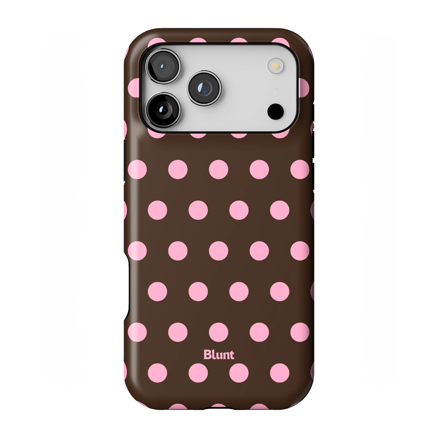 Chocolate Polka iPhone Case