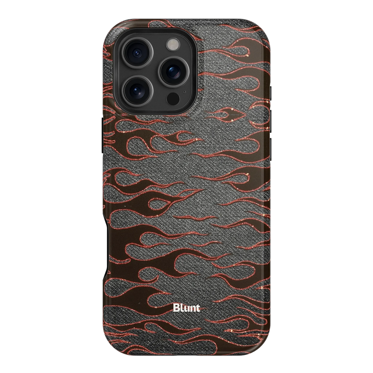 Steel Flame iPhone Case