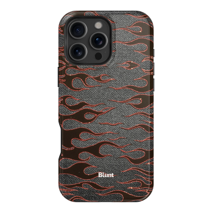 Steel Flame iPhone Case