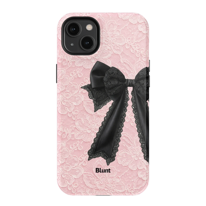 Blushed Bow iPhone Case