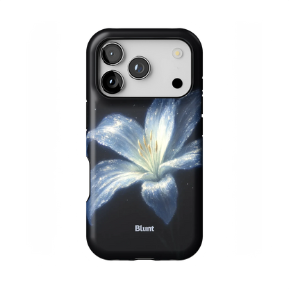 Blue Lilly iPhone Case