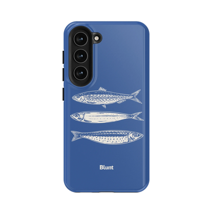 Blue Fins Samsung Case